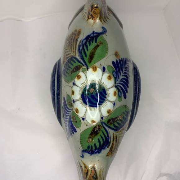 Ceramic Fish Artist Eranol Mexico. Vintage Perfect condition no chips. - Picture 11 of 15